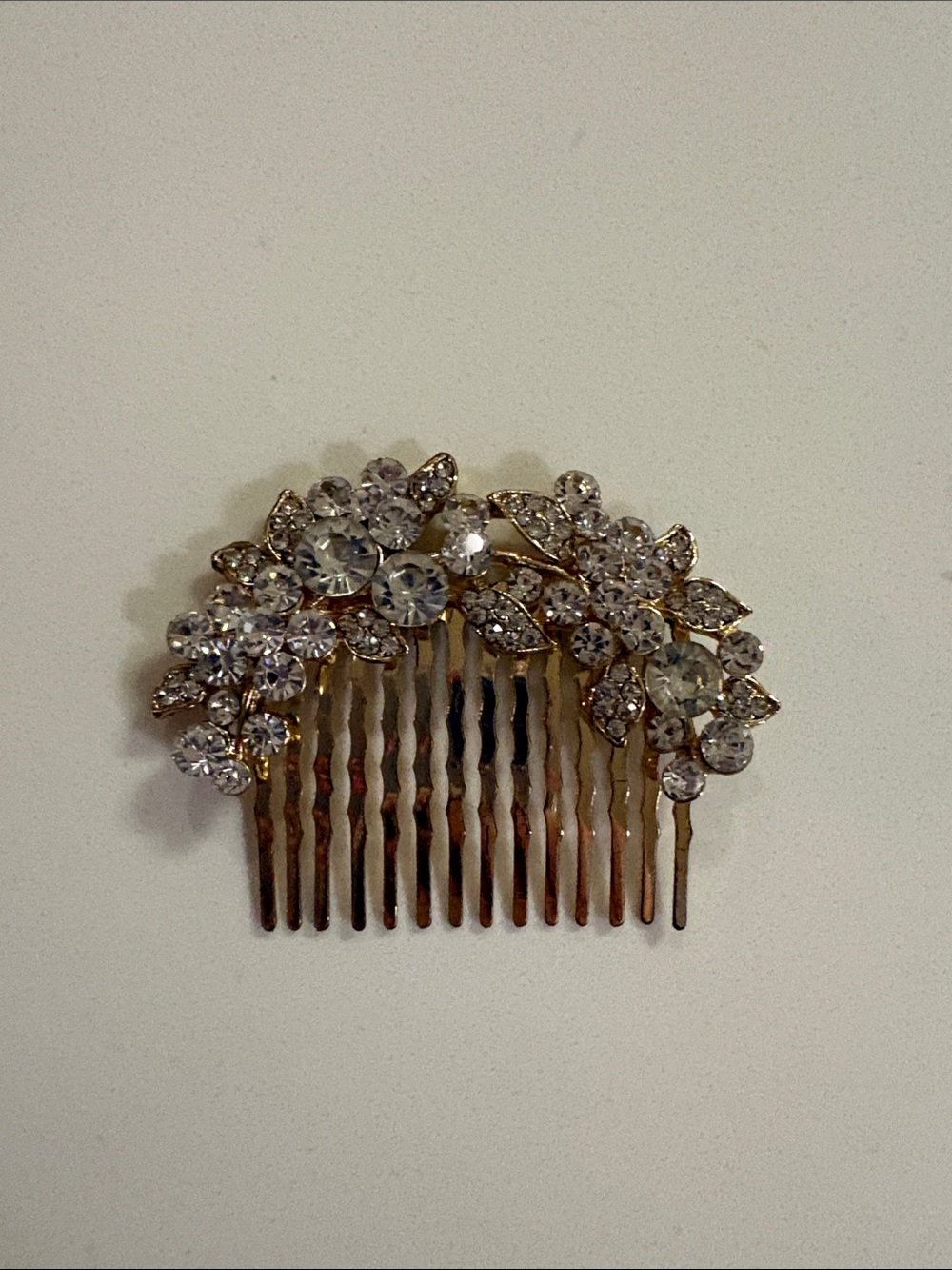 Gold Hair Comb - Picture 1 of 1